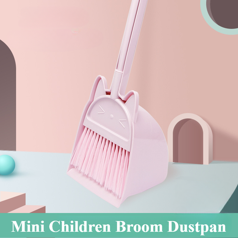 Kids Outdoor Broom - Mini Kinderen Bezem en Stoffer Cartoon