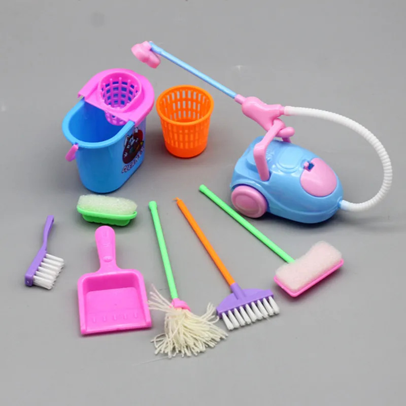 9 STKS Miniatuur Poppenhuis Sc - Kids Outdoor Broom recensie en prijs