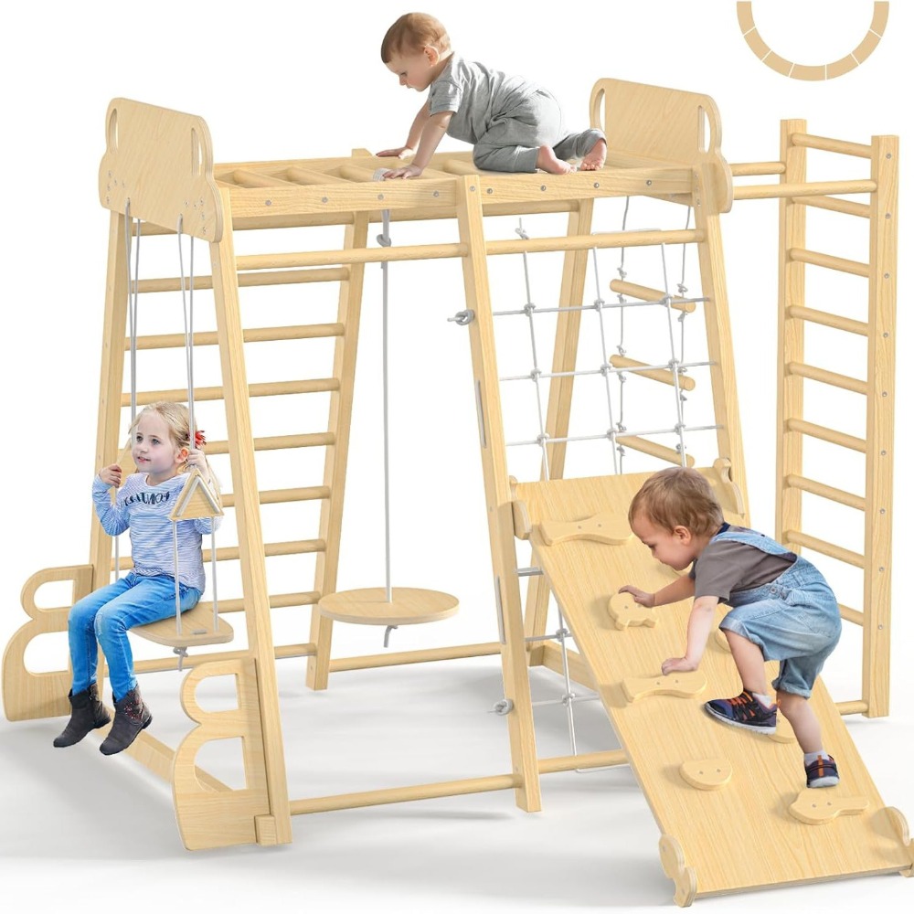 Indoor Jungle Gym 9-in-1 Speel - Kids Outdoor Climbing Frame recensie en prijs