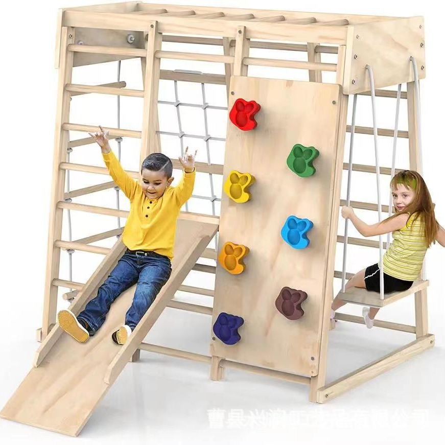 Montessori houten klimdriehoek - Kids Outdoor Climbing Frame recensie en prijs