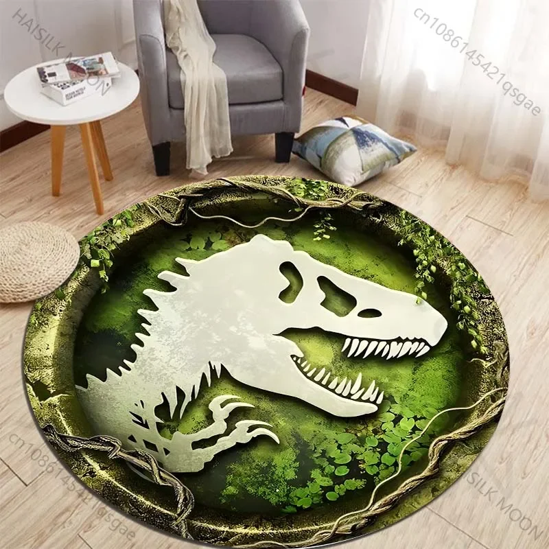 HD 3D Dinosaurus Print Ronde T - Kids Outdoor Area recensie en prijs