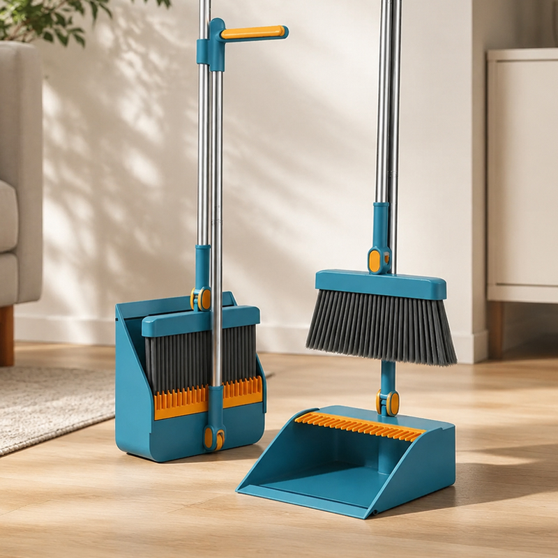 Bezem- en stofferset met lange - Kids Outdoor Broom recensie en prijs