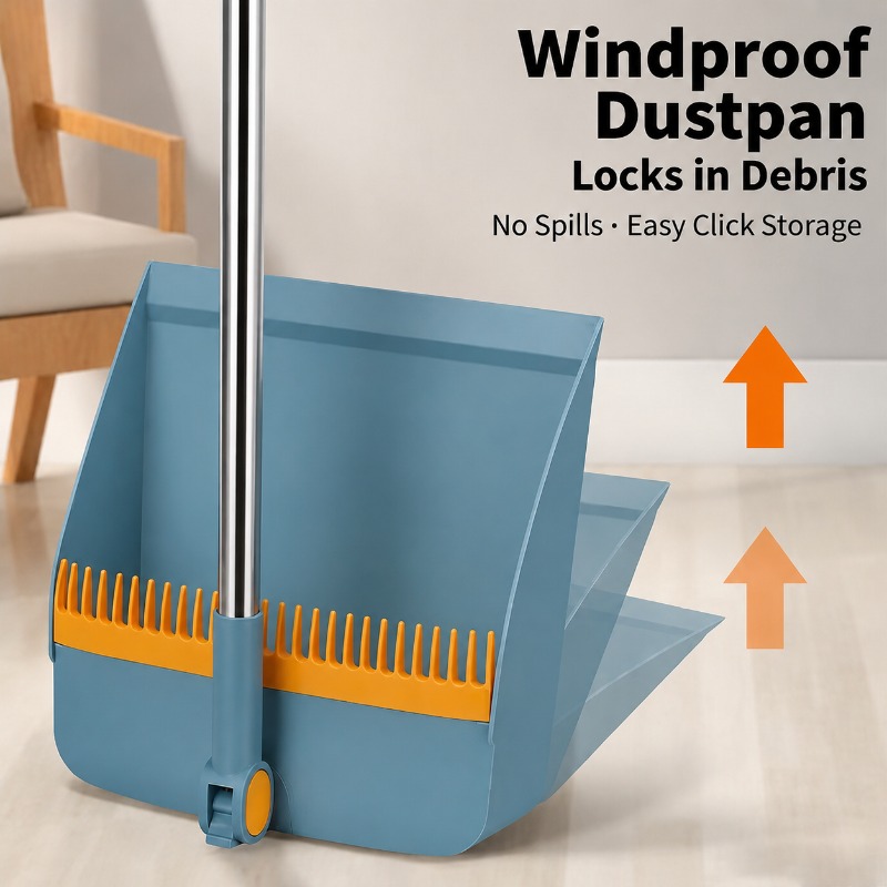 Bezem- en stofferset met lange - Kids Outdoor Broom recensie en prijs